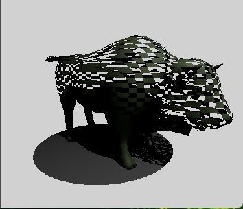 Cutout transparency mode result