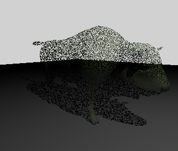 Stochastic transparency mode result